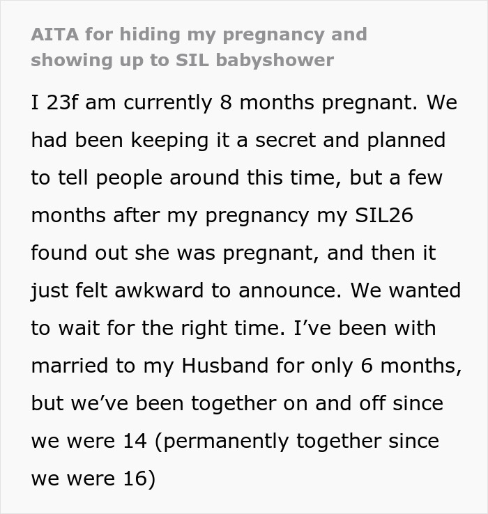 Woman Asks If She's Wrong For Hiding Her Pregnancy For 8 Months After All Hell Breaks Loose When It's Exposed