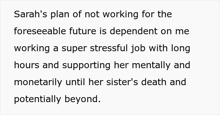 Guy Backed Online After Refusing To Financially Support His Entitled Girlfriend Who Doesn't Want To Get A Job As Her Sister Is Terminally Ill