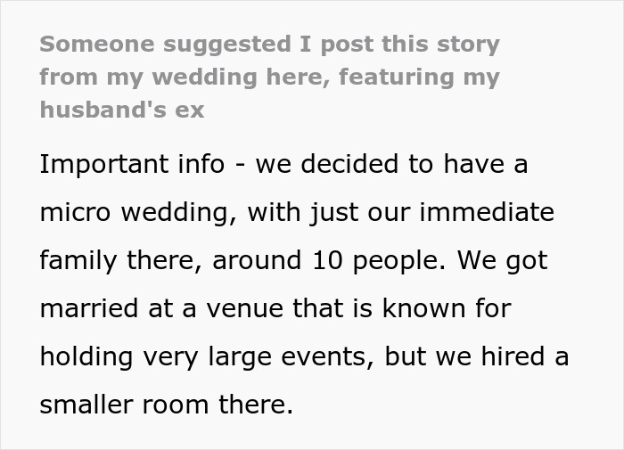 Groom's Ex Shows Up To The Wedding Wearing The Skimpiest Outfit Ever, Bride Makes Sure She Regrets It