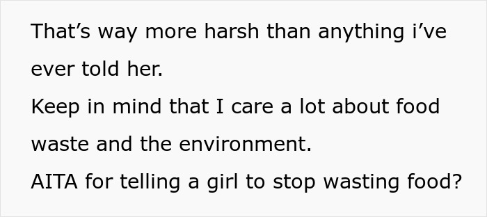 Woman Doesn't Finish Her Food At The Dining Hall, This Student Thinks She Has The Right To Call Her Out