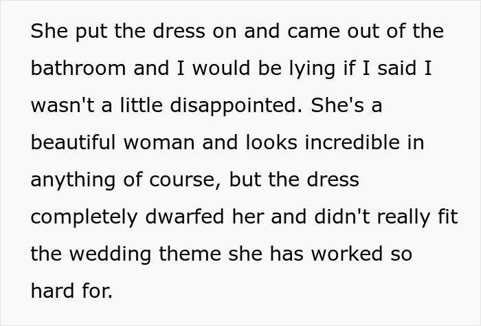 Woman Blocks Fianc&eacute;&rsquo;s Number And Stays At Mom&rsquo;s House After He Gives An Overly Honest Opinion On Her Wedding Dress