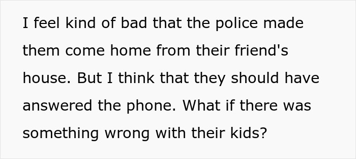 14-Year-Old Babysitter Calls The Police After The Parents Are Gone For 3 Extra Hours, Cops Find Them At Their Friend's House And They're Not Happy