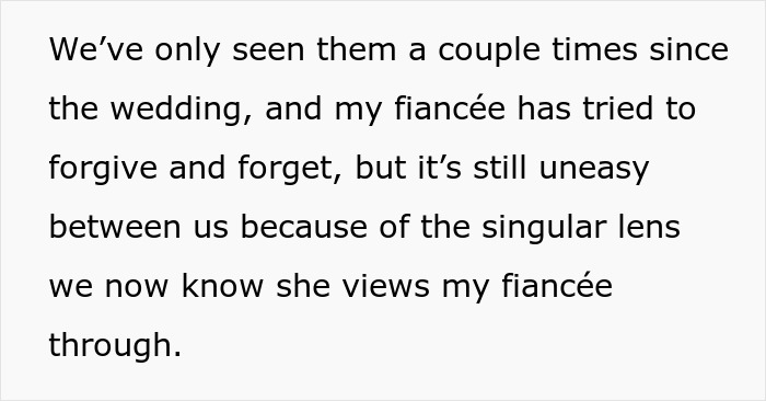 SIL Fat-Shames This Guy's Fianc&eacute;e, Gets Upset When She Gets Excluded From Their Wedding, Despite Her Husband Getting To Go