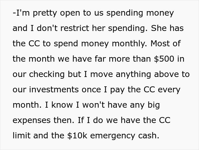 Husband Is Tired Of Wife's Pity Story That They're Broke, Reveals They're Actually Millionaires, Making Her Look Like A Liar