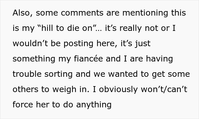 Man Wonders If He Is Wrong To Want His Fianc&eacute;e To Have His Last Name When She Doesn&rsquo;t