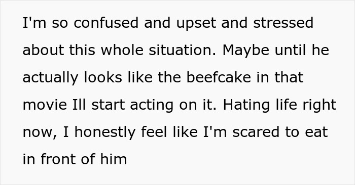 Wife Gains 4kg And Her Husband Keeps Pointing Out That He &ldquo;Likes Them Petite&rdquo;, So She Bites Back