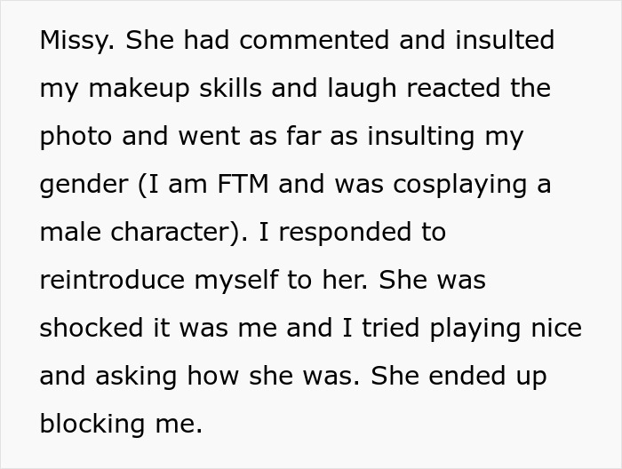 Self-Proclaimed &ldquo;Non-Judgmental&rdquo; Woman Enters Kindness Contest To Win $25k, Man She Bullied Over Cosplay Steps In To Deliver Karma