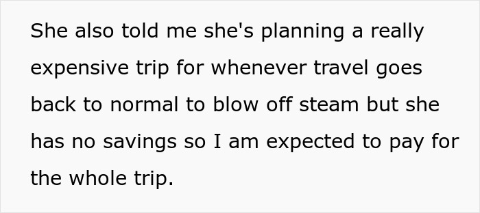 Guy Backed Online After Refusing To Financially Support His Entitled Girlfriend Who Doesn't Want To Get A Job As Her Sister Is Terminally Ill