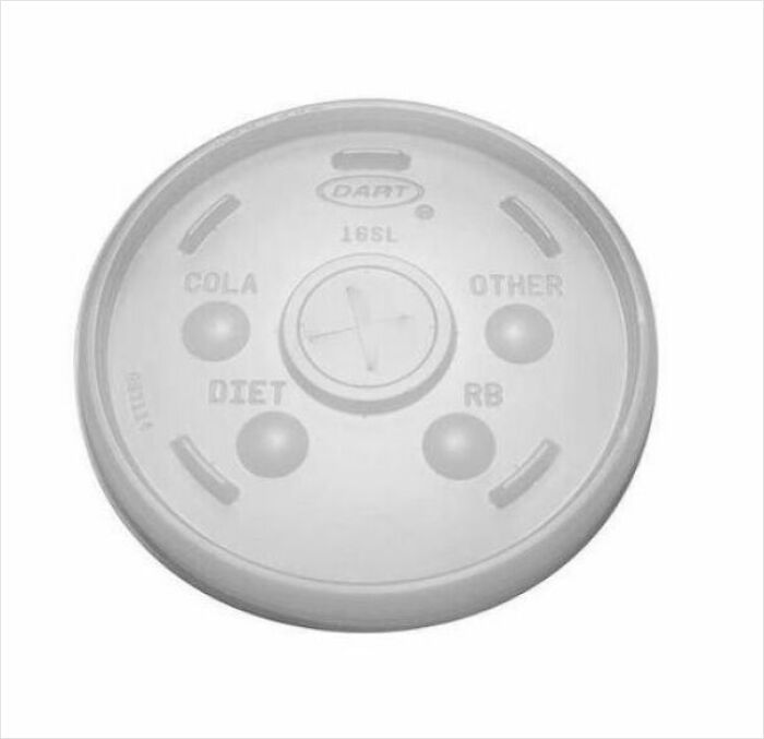 Save Calories When Ordering Soda By Pressing The Diet Button On The Lid