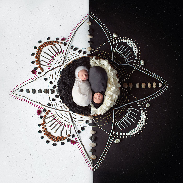 Each Of My Mandalas Is Designed For A Particular Baby, And Here Are My Latest 38 Photographs From The Series: “The Kids Of The Sun”