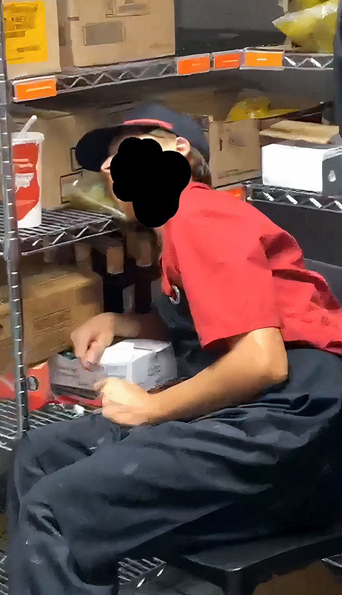A 15-Year-Old Kid Was So Tired From The Workload That He Just Fell Asleep On His 10-Minute Break. After Boss Saw That, He Said: "Make Sure He Doesn't Get Paid For That"