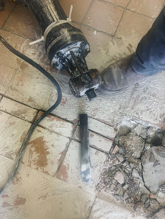 Jackhammer Bit Broke When My Boss Was Using It For About 2 Minutes