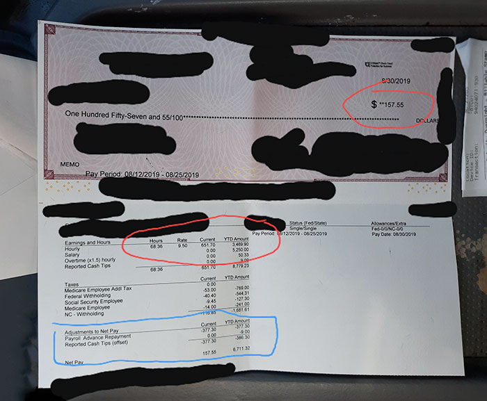 Boss Gave Me Cash And Called It A Bonus. Months Later, He Took It Out Of My Paycheck