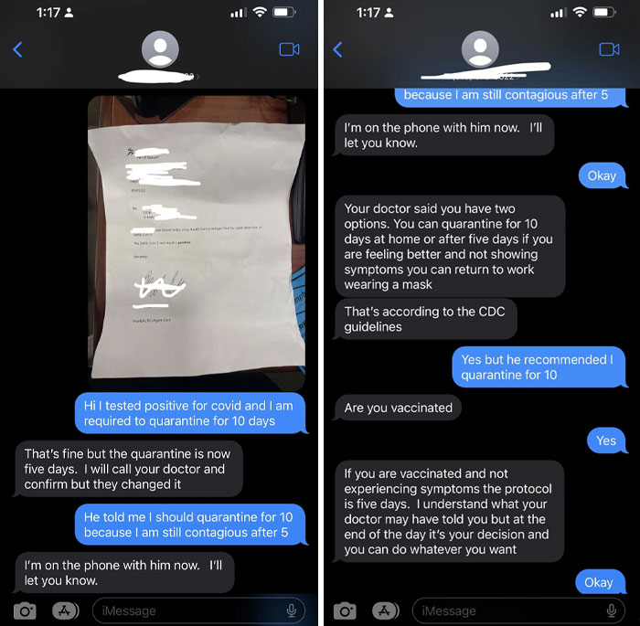 Boss Called My Dr. Because I Tested Positive For Covid