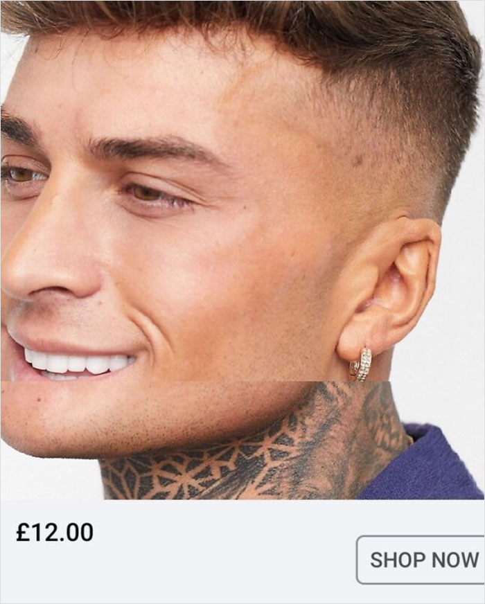 En un anuncio de Asos