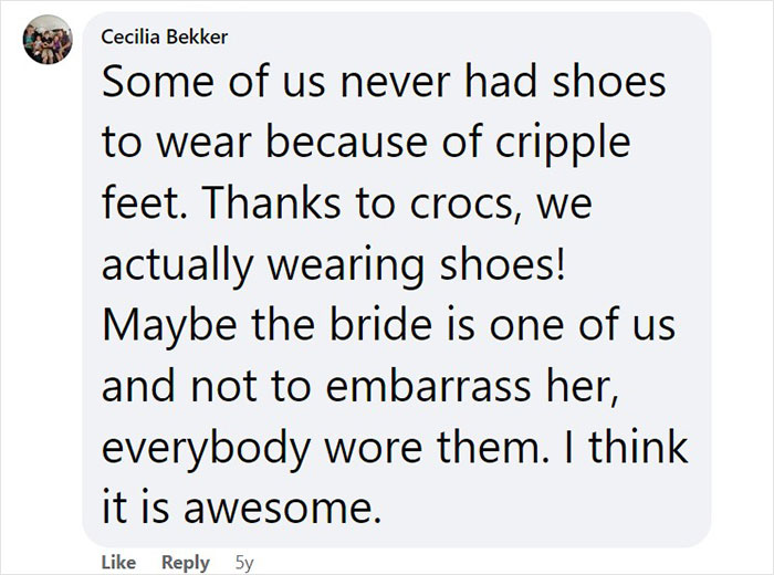 Heated Debate Ensues On Whether White Crocs Are Appropriate Footwear For Walking Down The Aisle
