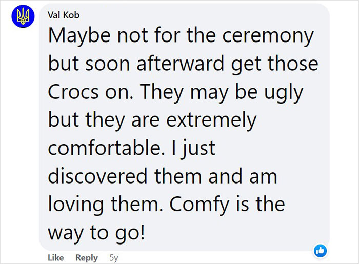 Heated Debate Ensues On Whether White Crocs Are Appropriate Footwear For Walking Down The Aisle