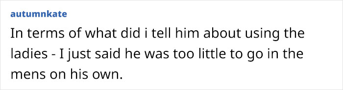 Mom Says She's Uncomfortable With Her Young Son Using Men's Bathrooms Alone, Asks For Advice Online