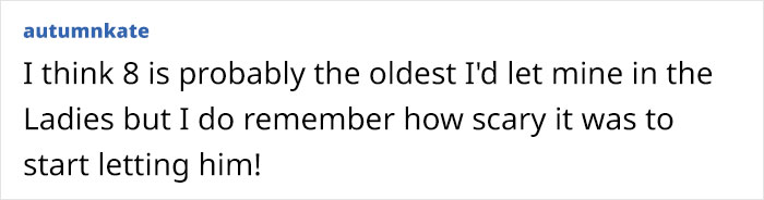 Mom Says She's Uncomfortable With Her Young Son Using Men's Bathrooms Alone, Asks For Advice Online