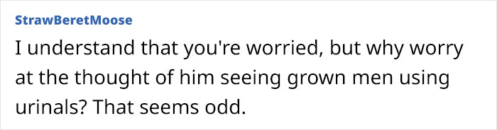 Mom Says She's Uncomfortable With Her Young Son Using Men's Bathrooms Alone, Asks For Advice Online