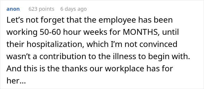 Unbelievable Note From CEO Asking Workers To Donate Their PTO To Hospitalized Long-Term Employee Goes Viral