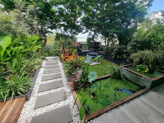 First Attempt At Hobby Landscaping. 12 Months Of Weekend Work