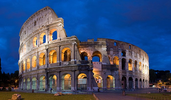 This Picture Of The Colosseum. It's Beautiful