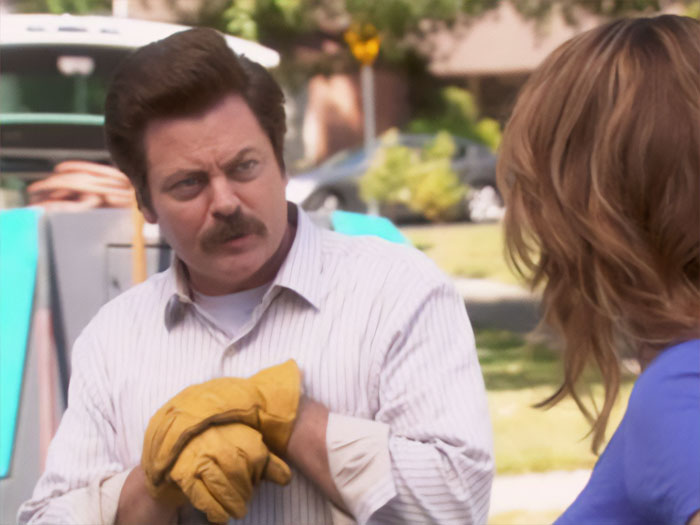 Ronan Swanson talking