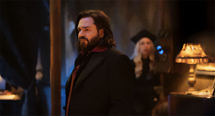 Laszlo Cravensworth looking angry