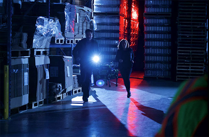 X-Files characters running