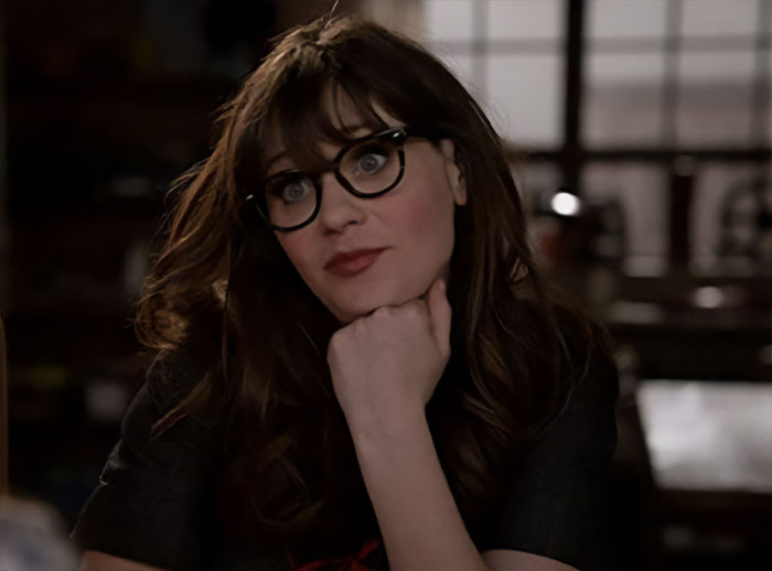 Jess Day with glasses