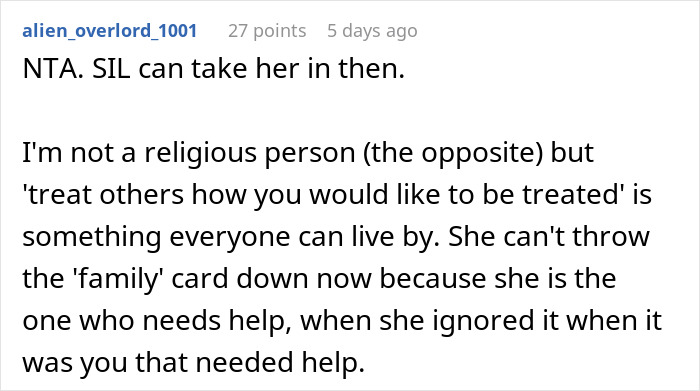 Mom Refuses To Help MIL Who Abandoned Them When They Were Homeless, Laughs In Her Face Mom Refuses To Help MIL Who Abandoned Them When They Were Homeless, Laughs In Her Face