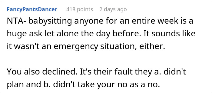 Man Asks If He&rsquo;s A Jerk For Wanting To Celebrate His Wedding Anniversary With His Wife Instead Of Babysitting His Sister