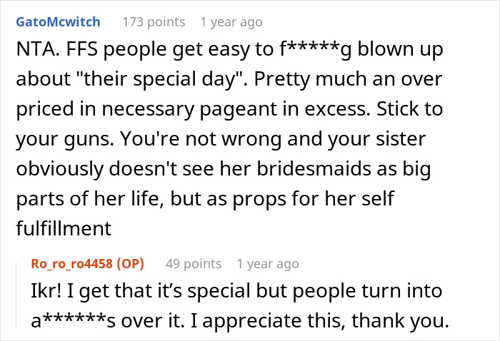 Bridezilla Cries And Tells Her Sister Not To Come To Her Wedding, Trying To Guilt Her Into Growing Out Her Hair For The Wedding