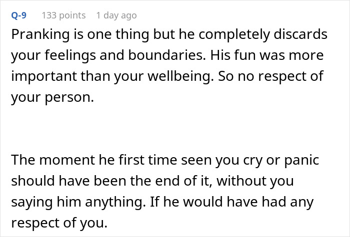 The Internet Backs This Woman Who Left Her Boyfriend Over A Prank The Internet Backs This Woman Who Left Her Boyfriend Over A Prank