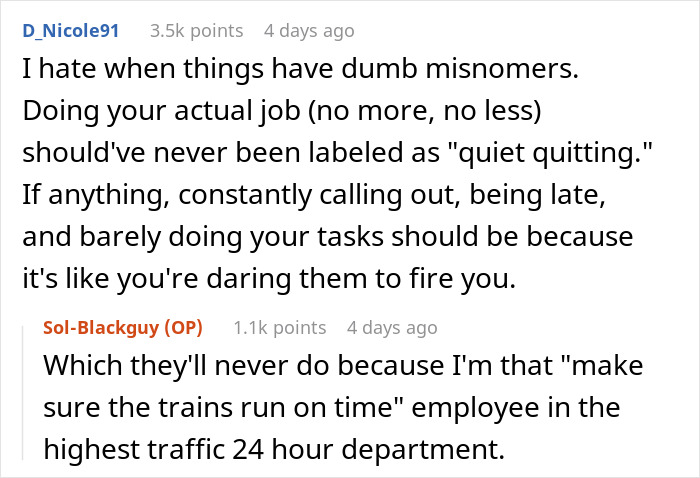 Employee Sits Back And Watches Their Boss Struggle As They Attempt To Use "Quiet Quitting" Accusation To Make Them Volunteer For More Shifts