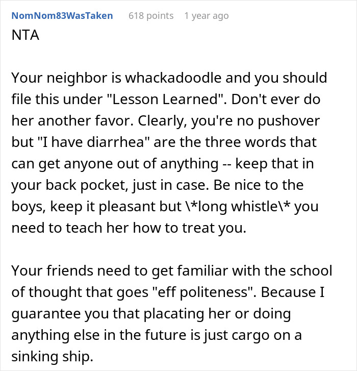 "Am I The Jerk For Not Giving My Neighbor's Kids 'Good Food'?"