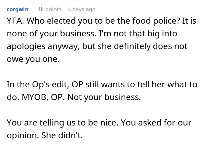 Woman Doesn't Finish Her Food At The Dining Hall, This Student Thinks She Has The Right To Call Her Out