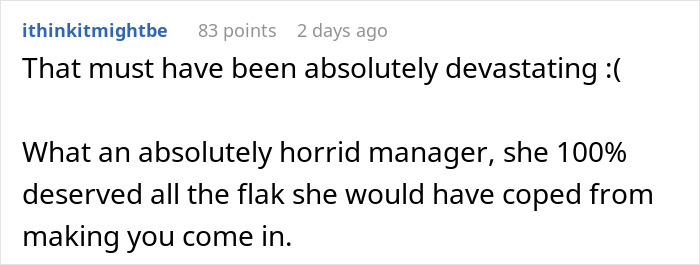 "It's Just A Dog": Employee's Dog Dies, His Boss Makes Him Show Up For Work, So He Maliciously Complies