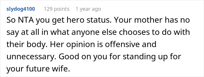 &ldquo;AITA For Uninviting My Mother From My Wedding After She Called My Wife Indecent For Having Plastic Surgery?&rdquo;