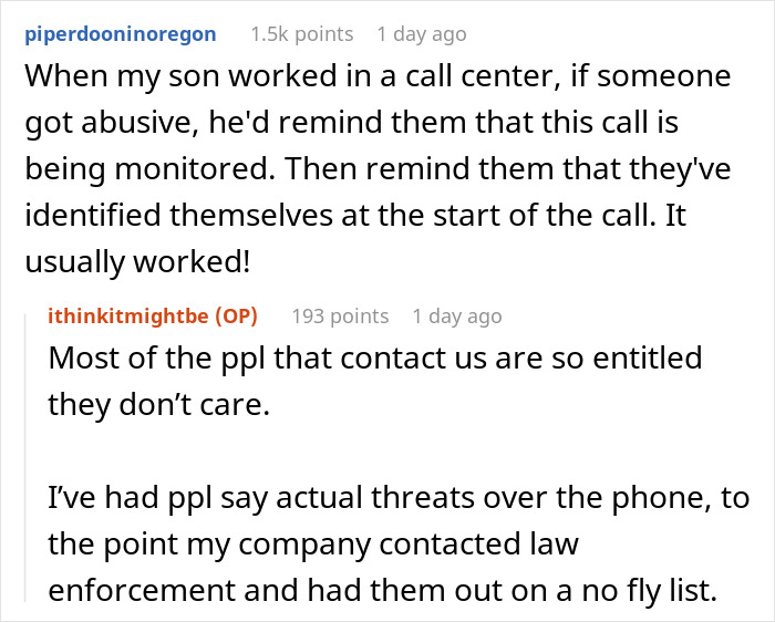 “Well, Terminate It, Then”: Karen Doesn’t Expect Employee To Actually Terminate Their Call After She Dares Him “Well, Terminate It, Then”: Karen Doesn’t Expect Employee To Actually Terminate Their Call After She Dares Him