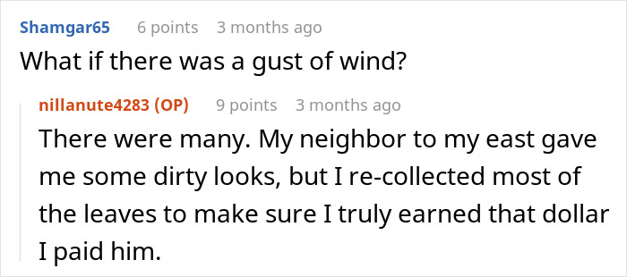 Man Buys The Rights To His Neighbors' Leaves To Mess With Leaf Collection Company's Ridiculous Rules By Building A Giant Pile Man Buys The Rights To His Neighbors' Leaves To Mess With Leaf Collection Company's Ridiculous Rules By Building A Giant Pile