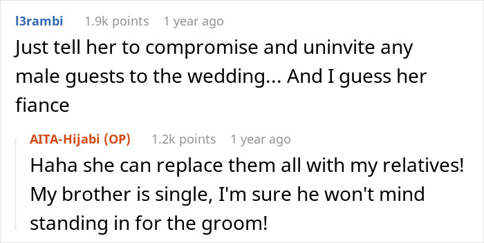 Muslim Bridesmaid Asks If She's A Jerk For Not Compromising And Keeping Her Hijab On For Her Friend's Wedding