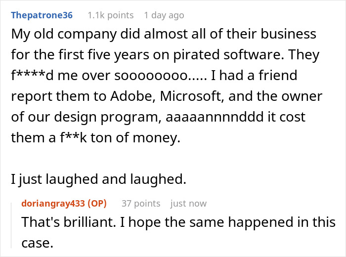 People Are Cracking Up At This Story Of A Person Who Got Wrongly Accused Of Snitching On Their Boss And Decided To Actually Do It People Are Cracking Up At This Story Of A Person Who Got Wrongly Accused Of Snitching On Their Boss And Decided To Actually Do It