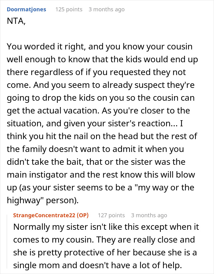 "She Was Raging": Woman Says She'll Join Family Vacation Only Without Cousin's Little Kids, Gets Told Off By Relatives