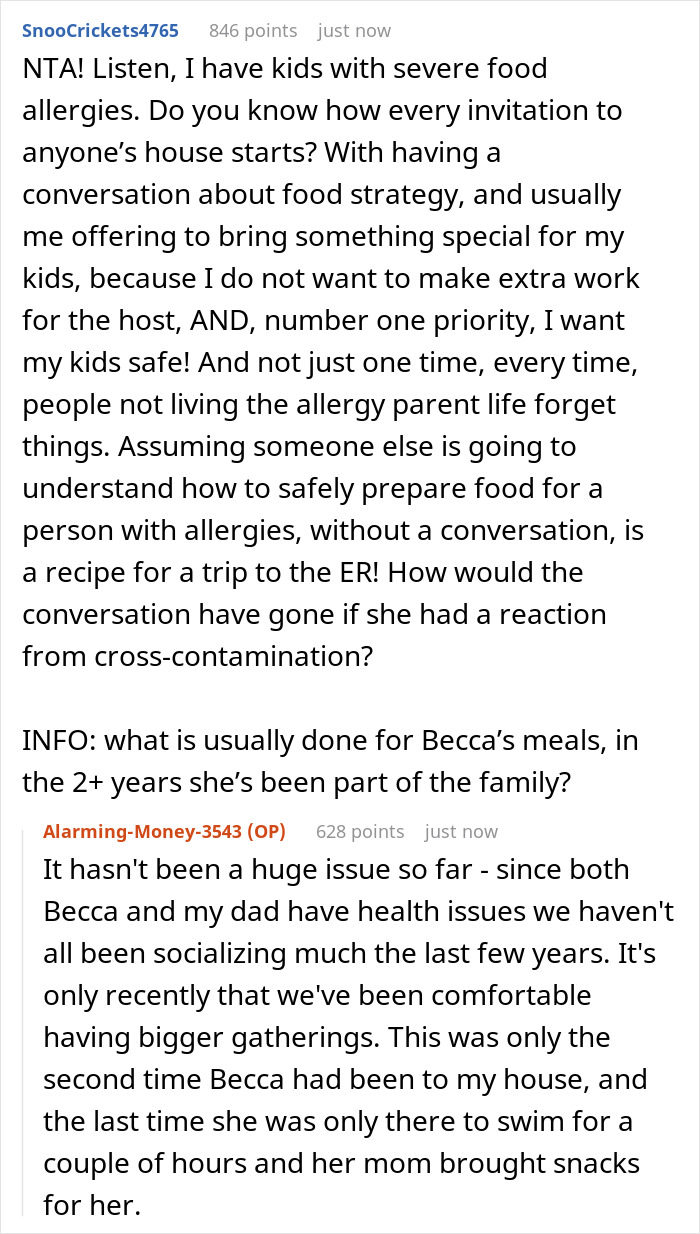 Woman Asks &ldquo;[Am I The Jerk] For Making Homemade Food For Everyone Except My Brother's Stepdaughter?&rdquo;
