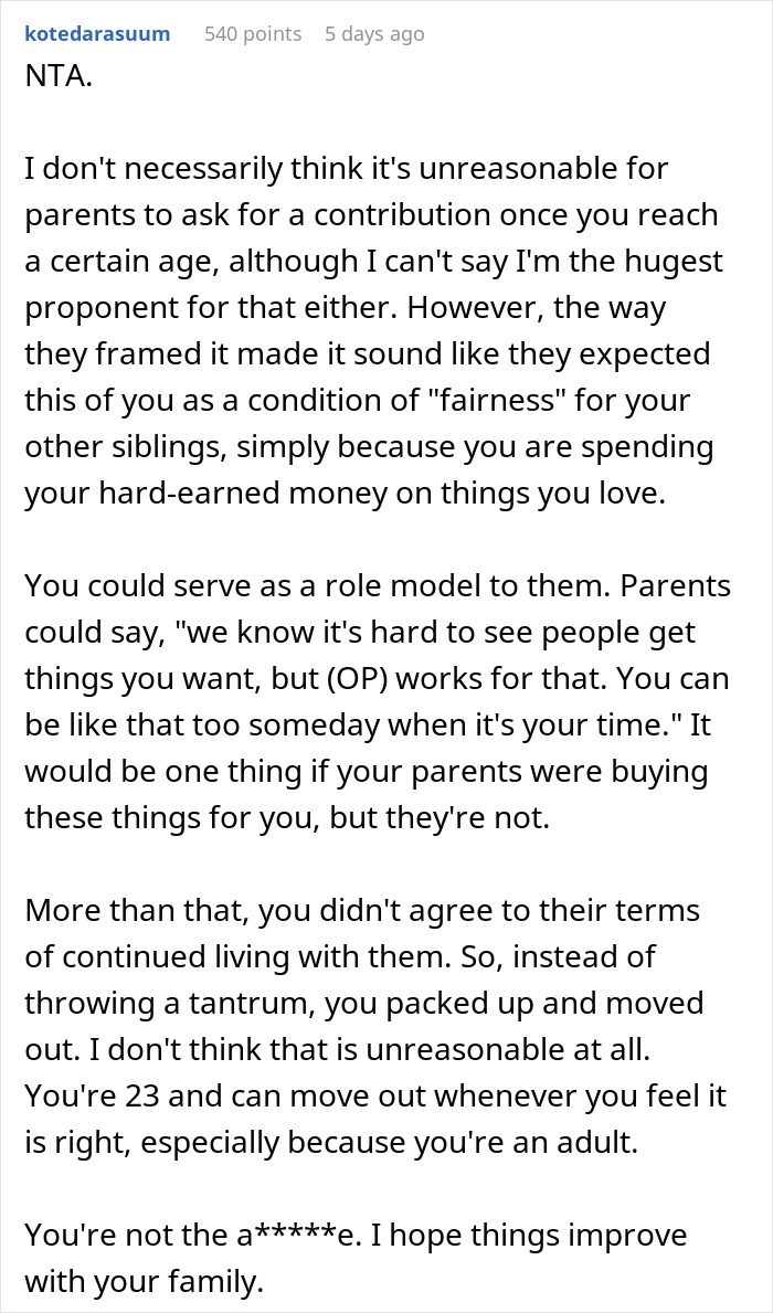 Family Doesn't Appreciate All The Household Work This Woman Does And Demands She Pays Rent, Regret It When She Moves Out Instead Family Doesn't Appreciate All The Household Work This Woman Does And Demands She Pays Rent, Regret It When She Moves Out Instead