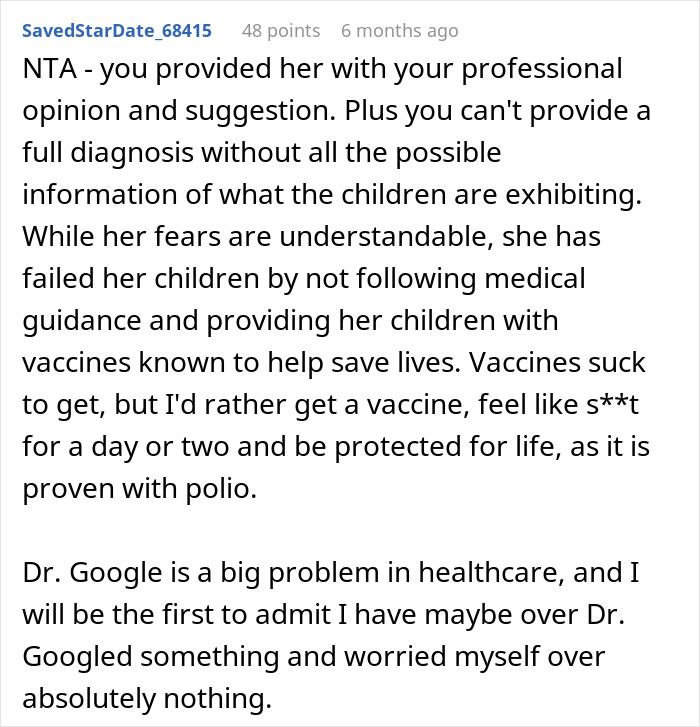 The Internet Backs This Doctor Who Gave Anti-Vax Friend A Reality Check After She Wouldn't Stop Calling Her About Her Sick Kids The Internet Backs This Doctor Who Gave Anti-Vax Friend A Reality Check After She Wouldn't Stop Calling Her About Her Sick Kids