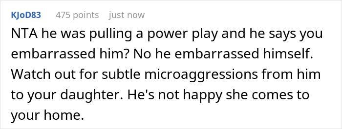 “AITA For Telling My Husband My Daughter Doesn’t Have To Accommodate His Needs?” “AITA For Telling My Husband My Daughter Doesn’t Have To Accommodate His Needs?”