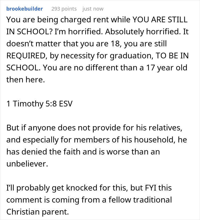 &ldquo;My Mother Keeps Crying&rdquo;: Man Asks Stepson To Start Paying Rent A Day After He Turns 18, He Moves In With His Aunt Instead